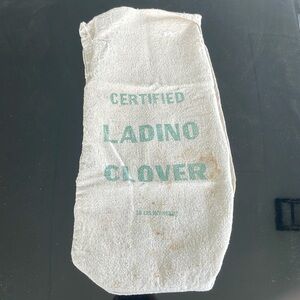 Small clover seed bag